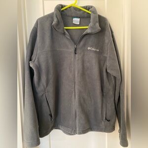Columbia Gray Fleece Jacket